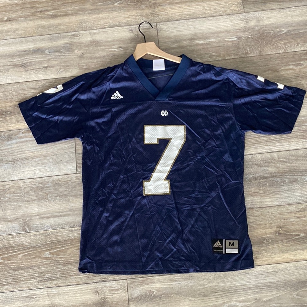 Notre Dame Adidas Football Jersey sz adult medium